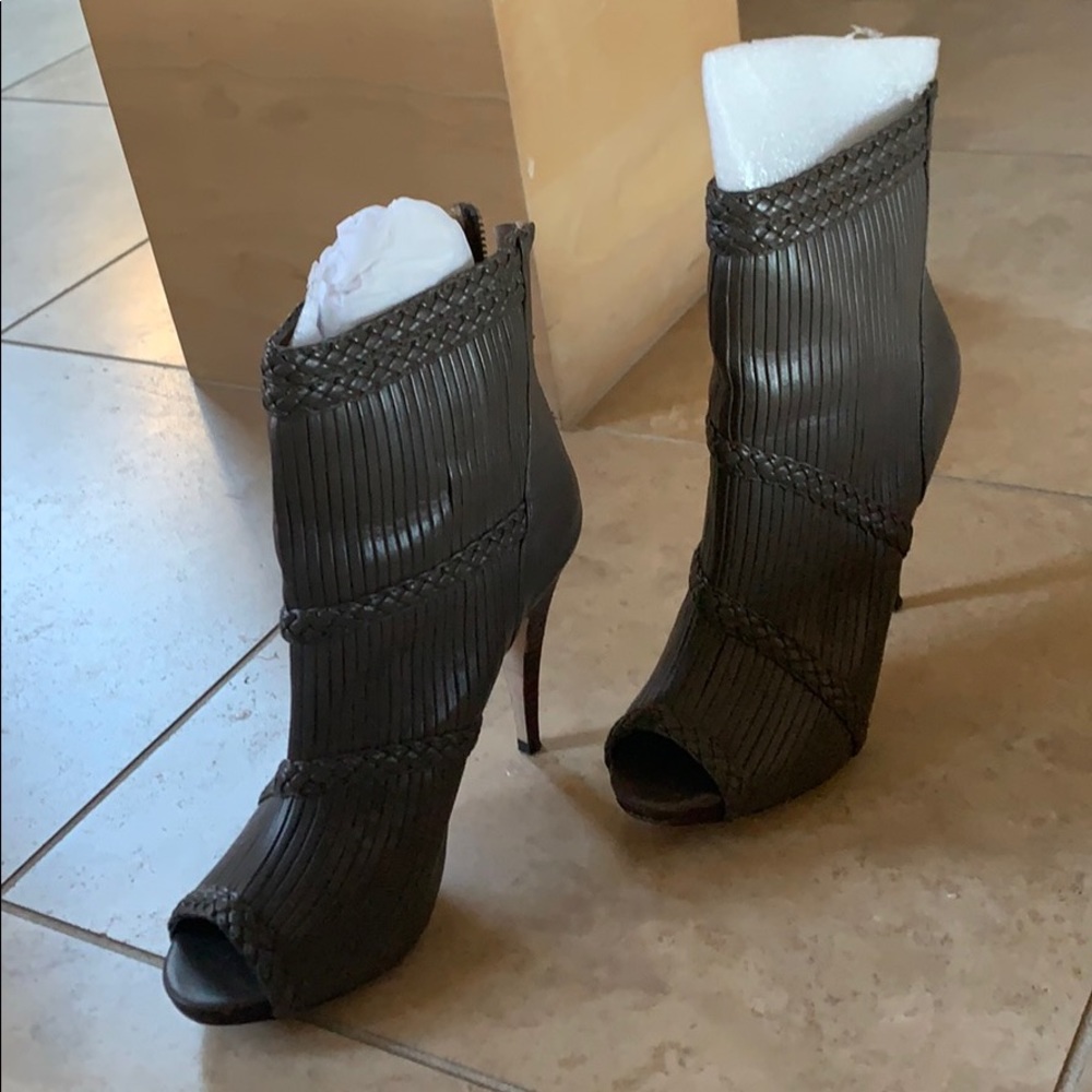 Cynthia Vincent Amelie Open Toe Booties